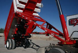 Light Weight End Dump Trailer
